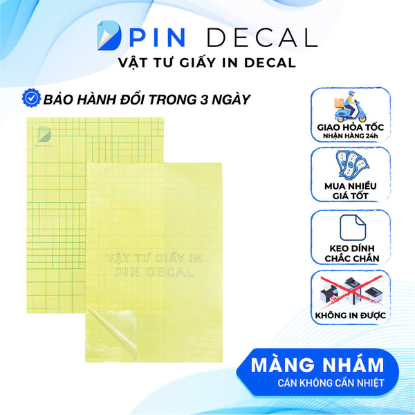 Vật tư giấy in decal